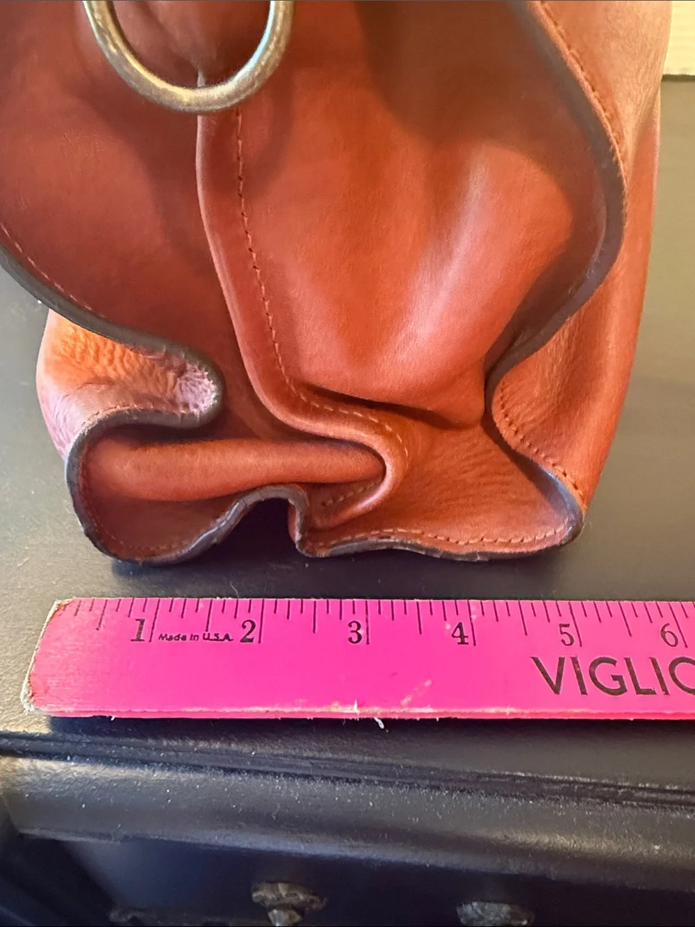 Boldrini Tan Leather Messenger Bag for Men